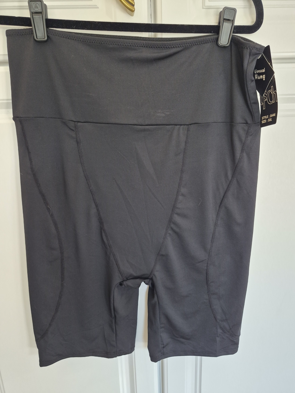 NWT 5x Black High-Waist Shape Wear 24" Length